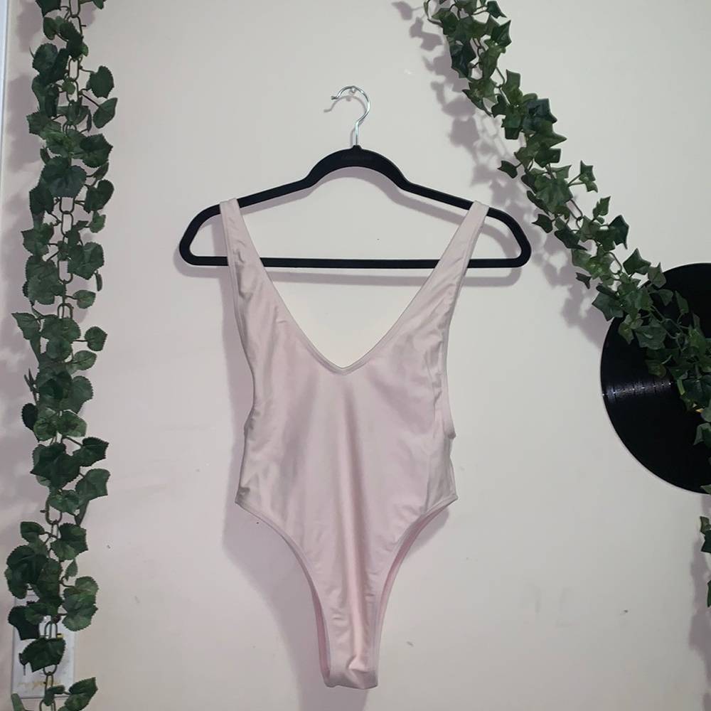 Showpo One-piece thong bathing suit
